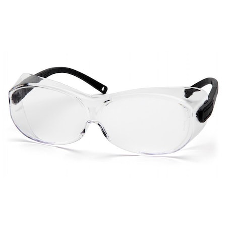 Pyramex - OTS XL - Black Temples Clear Anti-Fog Lens S7510STJ